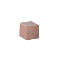 houten blok 6x6 cm