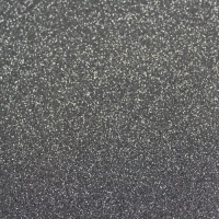 Flexfolie glitter zwart zilver 20 cm x 25 cm