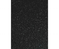 Flexfolie glitter zwart 20 cm x 25 cm