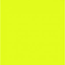 Flockfolie fluo geel 1 m x 50 cm
