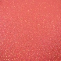 Flexfolie glitter regenboog koraal 20 cm x 25 cm