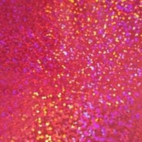Holografische flexfolie roze  30 cm x 50 cm